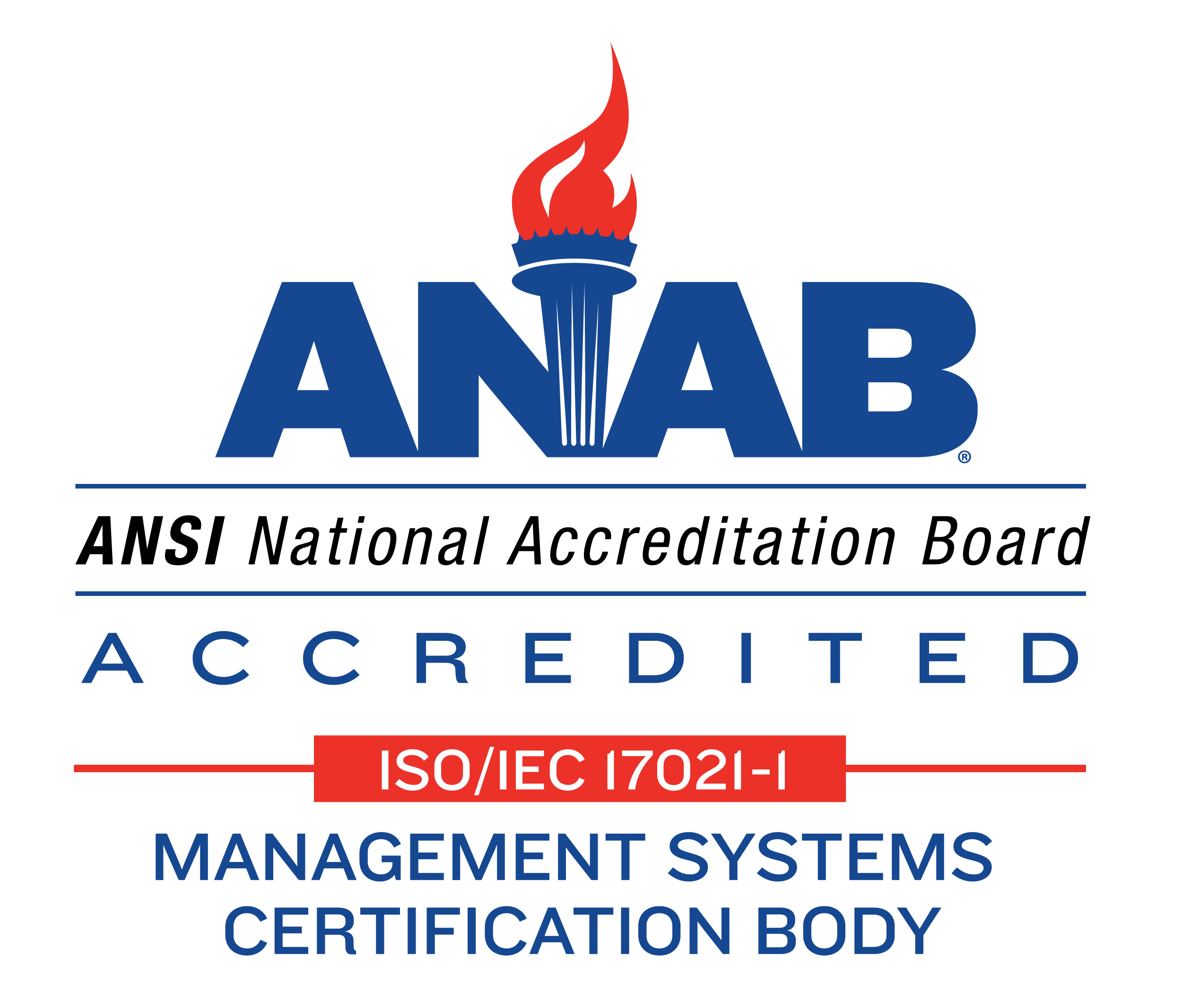 ANAB Accredited